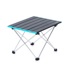 Стіл розкладний Naturehike NH19Z008-Z, алюміній, Розмір S, сірий (6927595737293)