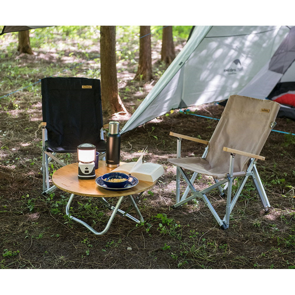 Крісло складне Naturehike Shangye NH19JJ004 алюміній бежевий