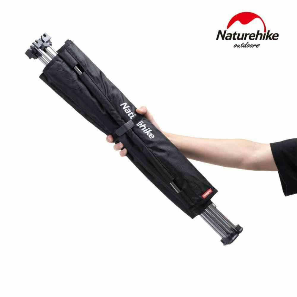 Стіл складний з коробкою для зберігання Naturehike NH19JJ084 1680D Oxford/алюміній чорний