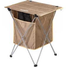 Стіл розкладний з коробкою для зберігання Naturehike NH19JJ084, 1680D Oxford / алюміній, пісочний (6927595741955)
