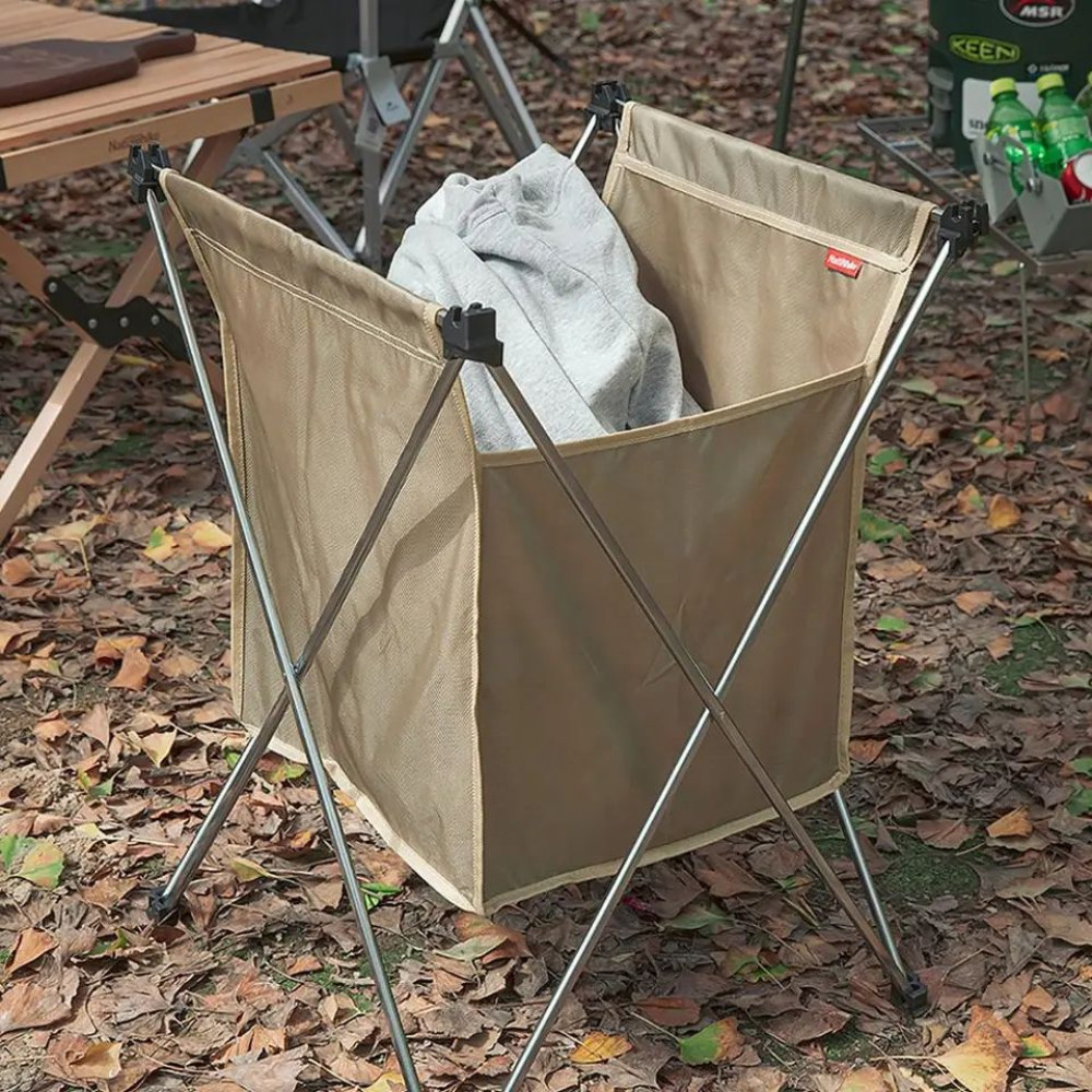 Стіл розкладний з коробкою для зберігання Naturehike NH19JJ084, 1680D Oxford / алюміній, пісочний (6927595741955)