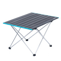 Стіл розкладний Naturehike NH19Z008-Z, алюміній, Розмір L, сірий (6927595750872)