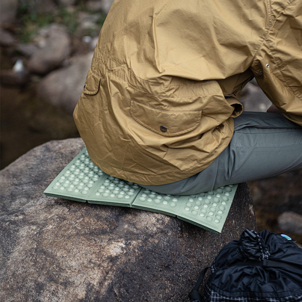 Сидушка складна XPE з чохлом Naturehike NH20PJ025, 15 мм, темно-зелений (6927595767832)