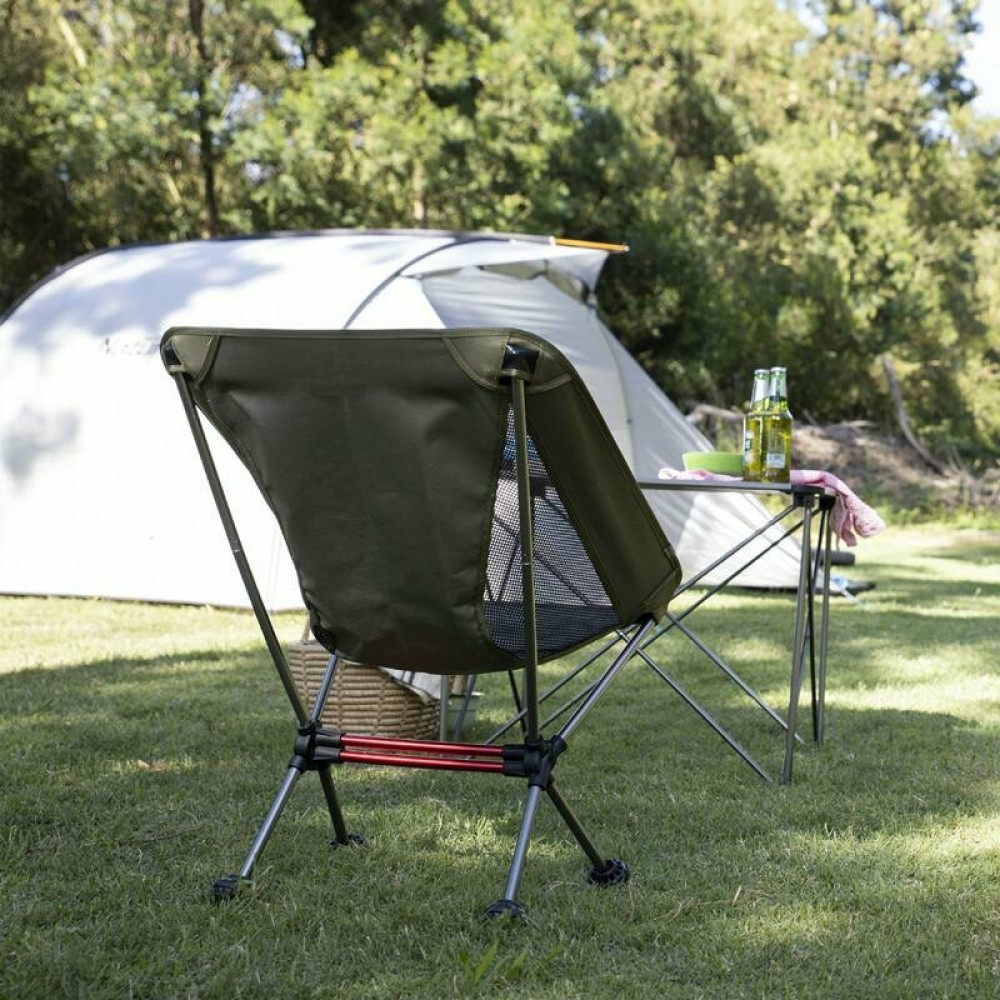 Крісло складне Naturehike Moon YL08 NH20JJ027 600D Oxford/алюміній зелений