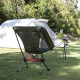 Крісло складне Naturehike Moon YL08 NH20JJ027 600D Oxford/алюміній зелений