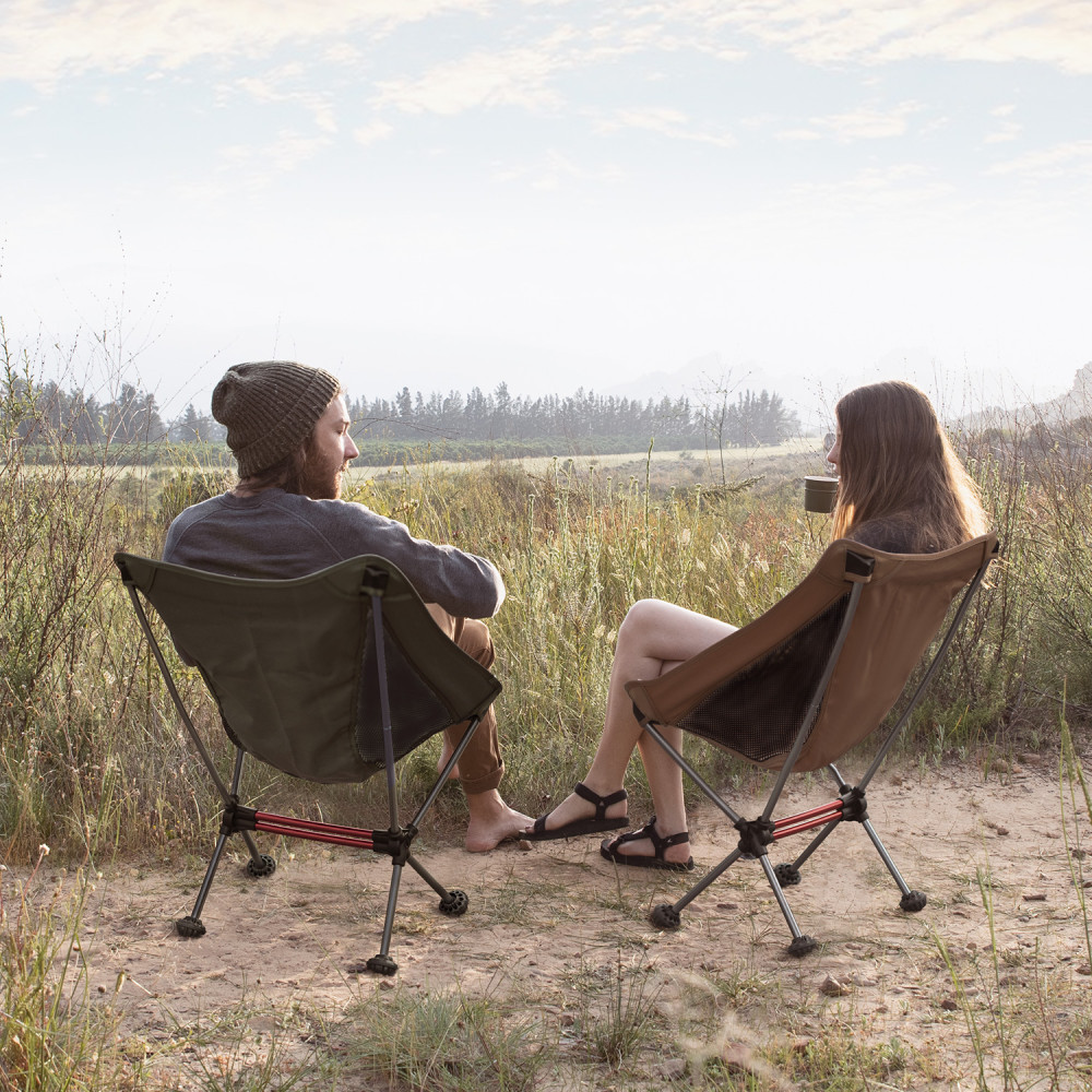 Крісло складне Naturehike Moon YL08 NH20JJ027 600D Oxford/алюміній зелений