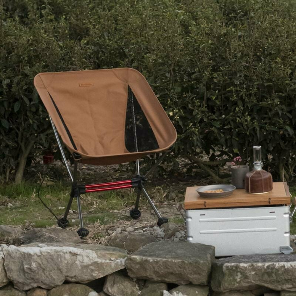 Крісло складне Naturehike Moon YL08 NH20JJ027 600D Oxford/алюміній помаранчевий