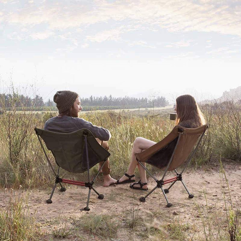 Крісло складне Naturehike Moon YL08 NH20JJ027 600D Oxford/алюміній помаранчевий