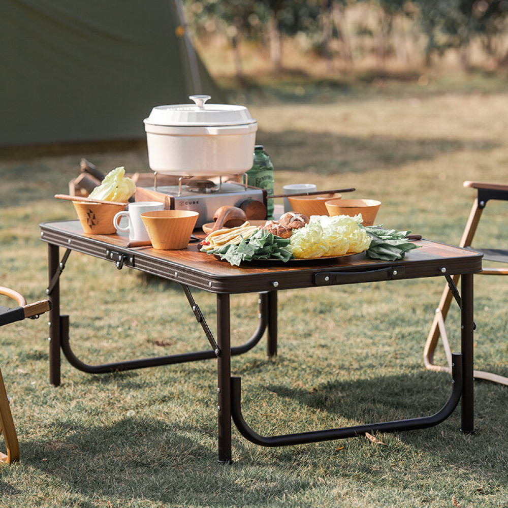 Стіл складний Naturehike L MDF outdoor folding NH20JJ028 Світле дерево