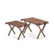 Стіл складний Naturehike HTM Roll Table NH21JJ001 дерево Розмір M