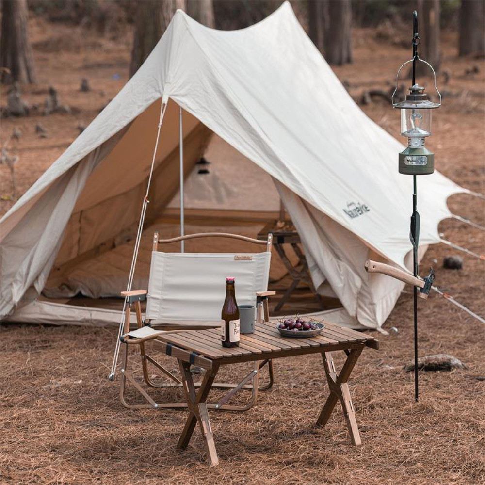 Стіл складний Naturehike HTM Roll Table NH21JJ001 дерево Розмір M