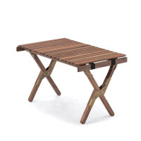 Стіл складний Naturehike HTM Roll Table NH21JJ001 дерево Розмір M