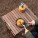 Стіл складний Naturehike HTM Roll Table NH21JJ001 дерево Розмір M