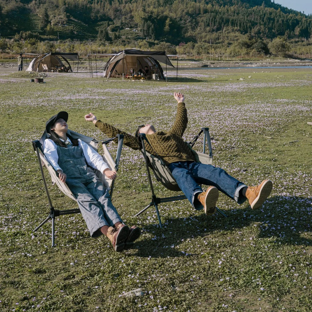 Крісло-качалка складане Naturehike NH21JJ004, темно-зелене (6927595782941)