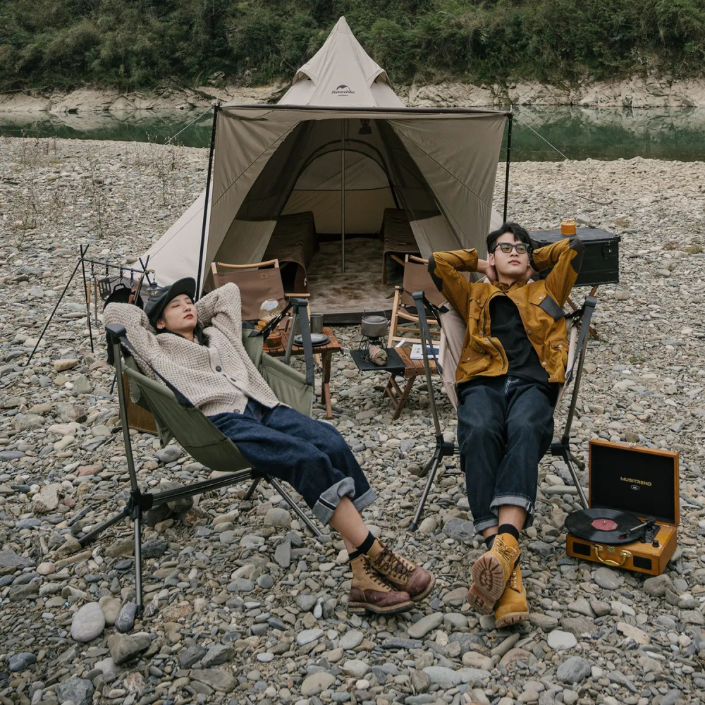 Крісло-гойдалка складане Naturehike NH21JJ004, бежеве (6927595782958)