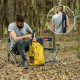 Стілець складний Naturehike NH16J001-J 600D Oxford/сталь чорний