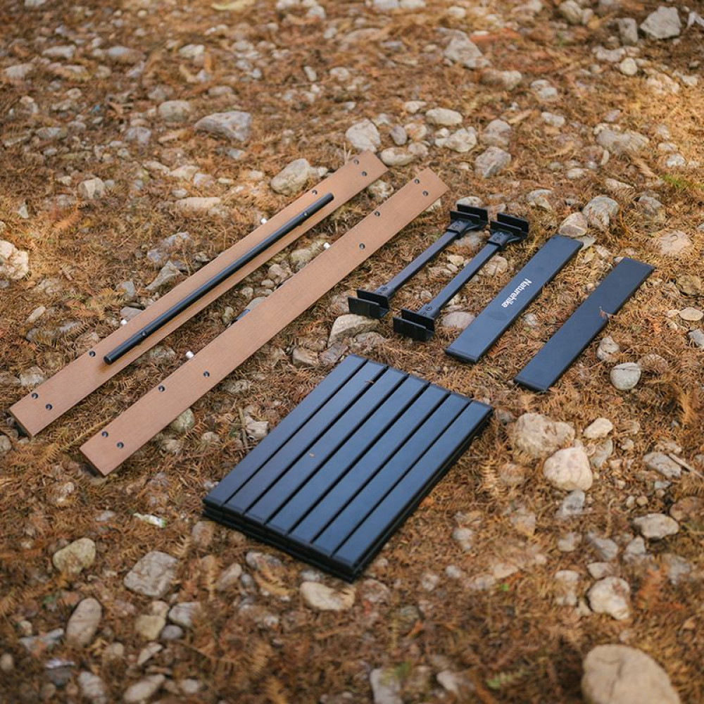 Розкладний стіл комбінований Naturehike NH21JU011, алюміній (6927595797808)
