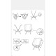 Крісло складане Naturehike Clamshell 001 Triangle Folding Moon Chair, чорний (6975641880608)