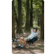Крісло складане Naturehike Clamshell 001 Triangle Folding Moon Chair, чорний (6975641880608)