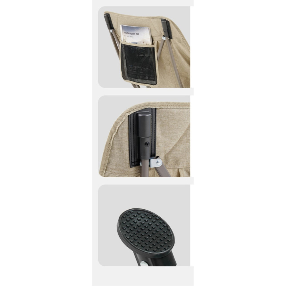 Стілець складаний Naturehike Stellaluna T02J CNK2350JJ010, бежевий (6976023928680)