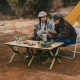 Раскладной стол большой Naturehike CNK2300JU010, алюминий, черный (6976023929007)