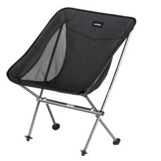 Стілець складаний Naturehike Stellaluna L04 CNK2450JJ015, чорний (6976023929939)
