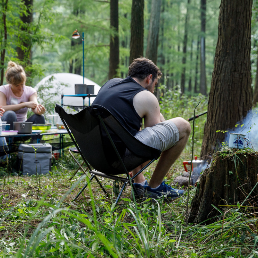Стілець складаний Naturehike Stellaluna L04 CNK2450JJ015, чорний (6976023929939)