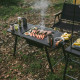 Стіл для барбекю сталевий Naturehike CNK2350CF018, чорний (6976507663960)