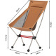 Крісло складане ультралегке Naturehike Stellaluna L02 CNK2350JJ018, помаранчевий (6976507669429)