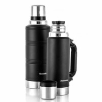 Термос з ручкою Naturehike Q-9H NH19SJ011 2.2 л чорний (6927595740279)
