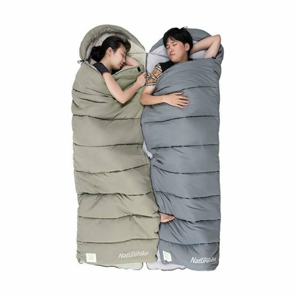 Спальник надлегкий Naturehike M400 NH20MSD02 down cotton правий 6927595748145-R