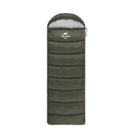 Спальник з капюшоном Naturehike U250 NH20MSD07, (6°C), правий, темно-зелений (6927595767214-R)
