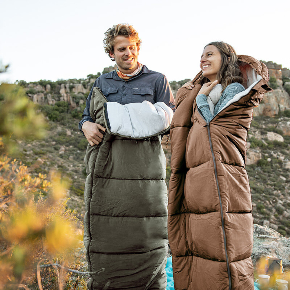 Спальник надлегкий Naturehike 350 NH20MSD07 Hollow cotton лівий
