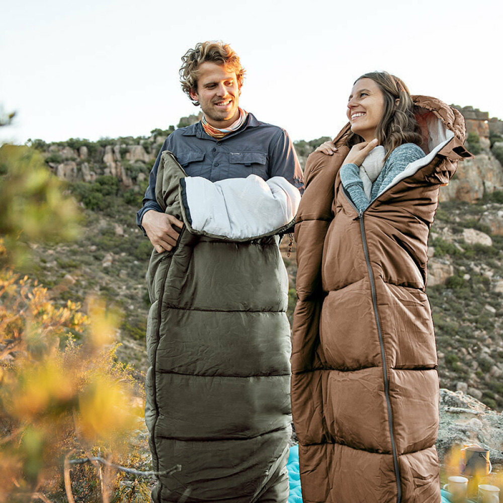Спальник надлегкий Naturehike U350 NH20MSD07 Hollow cotto правий