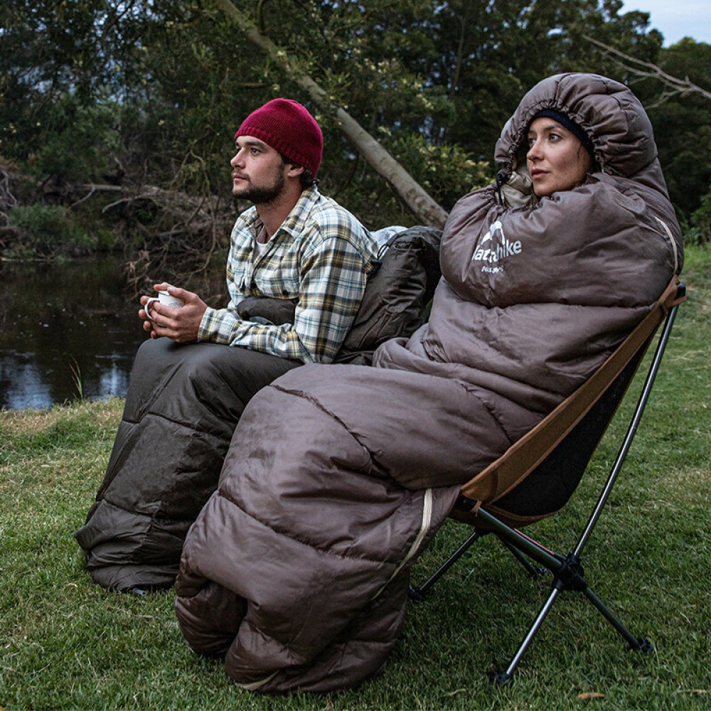Спальник надлегкий Naturehike U350 NH20MSD07 Hollow cotton лівий