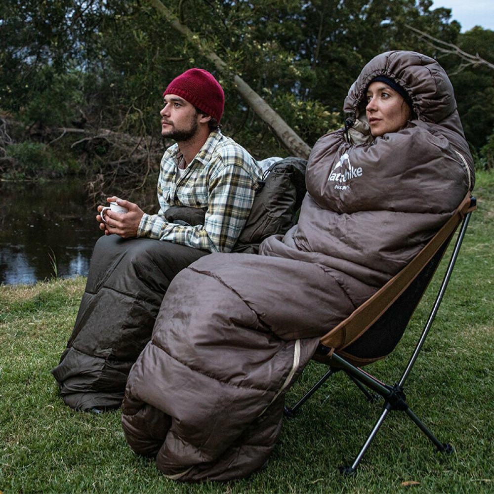 Спальник надлегкий Naturehike U350 NH20MSD07 Hollow cotton правий