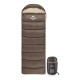 Спальник з капюшоном Naturehike U250S NH20MSD07, (0°C), правий, коричневий (6927595769294-R)