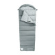 Спальник з капюшоном Naturehike M400 NH20MSD02, (1°C), лівий, сірий (6927595776049)