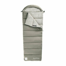 Спальник з капюшоном Naturehike M400 NH20MSD02, (1°C), правий, зелений (6927595776087)