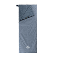 Спальник сверхлегкий Naturehike Ultralight LW180 NH21MSD09 правый, (15°C), p-p M, серо-синий (6927595777947-R)