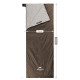 Спальник надлегкий Naturehike Summer LW180 NH21MSD09 правий, (15°C), p-p M, коричневий (6927595777954-R)