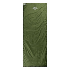 Спальник надлегкий Naturehike LW180 NH21MSD04 лівий, (15°C), p-p XL, темно-зелений (6927595786956-L)