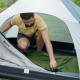 Спальник сверхлегкий Naturehike LW180 NH21MSD04 правый (15°C), p-p XL, темно-зеленый (6927595786956-R)
