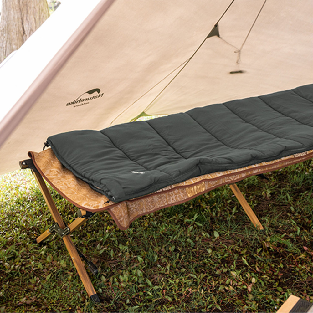 Спальний мішок Naturehike F150 NH22MSD05, правий, графіт (6927595797747-R)