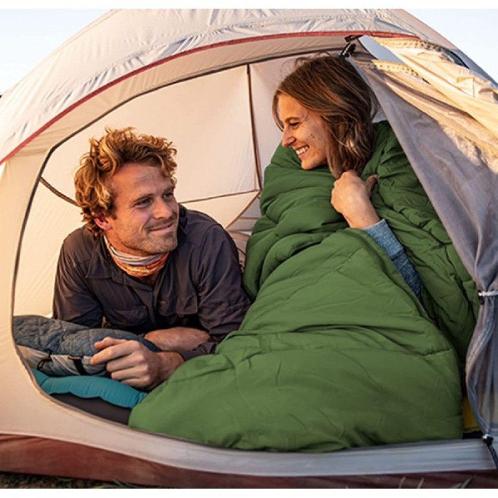 Спальний мішок Naturehike F150 NH22MSD05, правий зелений (6927595797754-R)