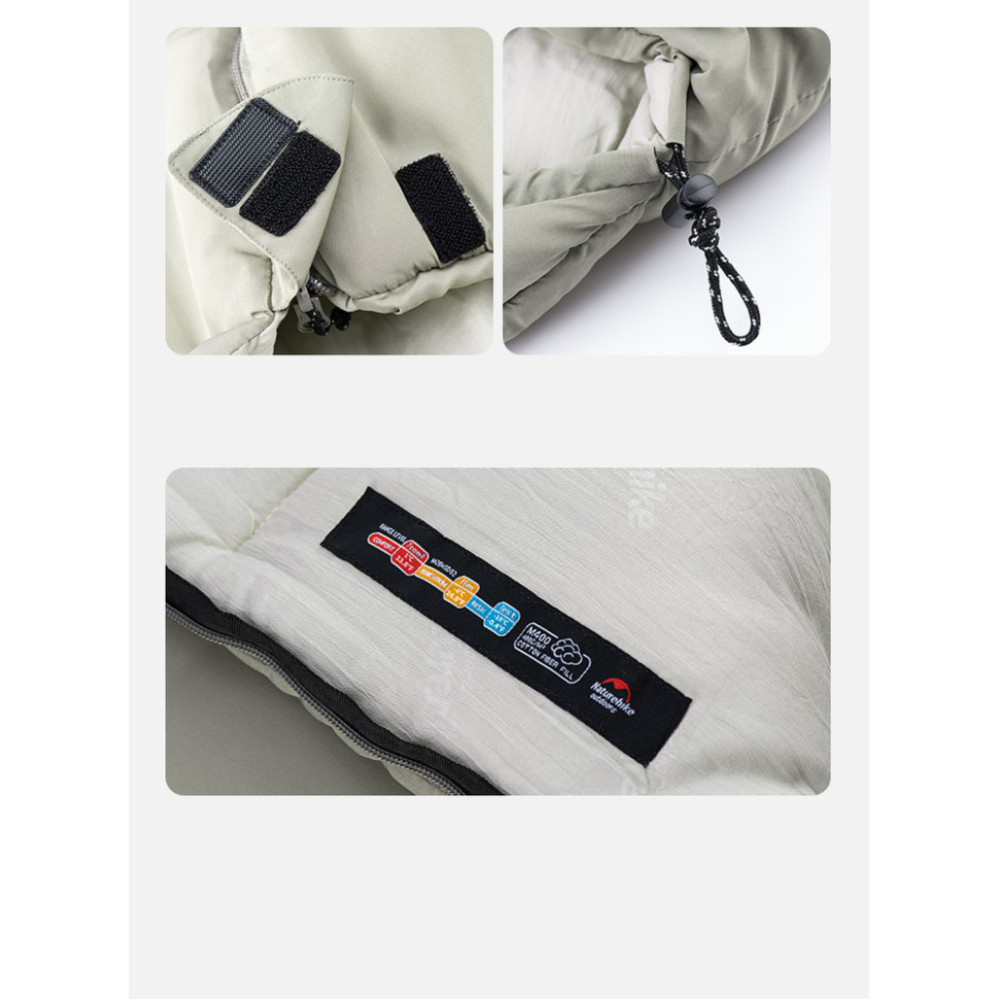 Спальний мішок з капюшоном Naturehike M300 NH20MSD02, правий (6975641885511)