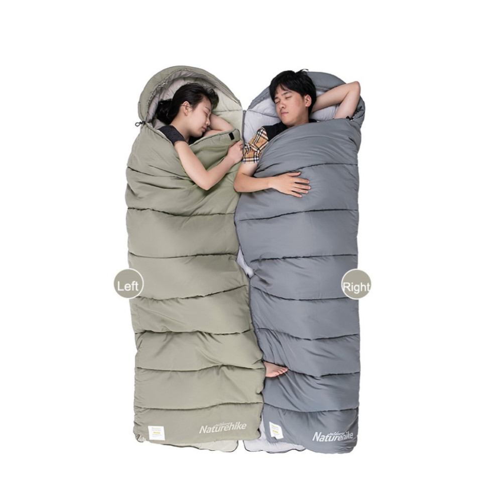 Спальний мішок з капюшоном Naturehike M300 NH20MSD02, лівий (6975641886686)