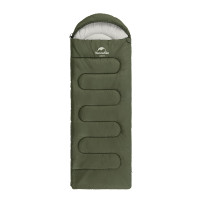 Спальный мешок Naturehike Y150L NH21MSD08, левый, темно-зеленый (6975641888758)