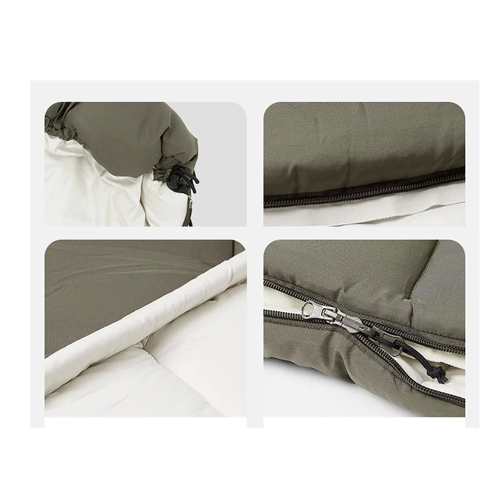 Спальний мішок Naturehike LD150 CNK2300SD016, темно-зелений (6976023921773)