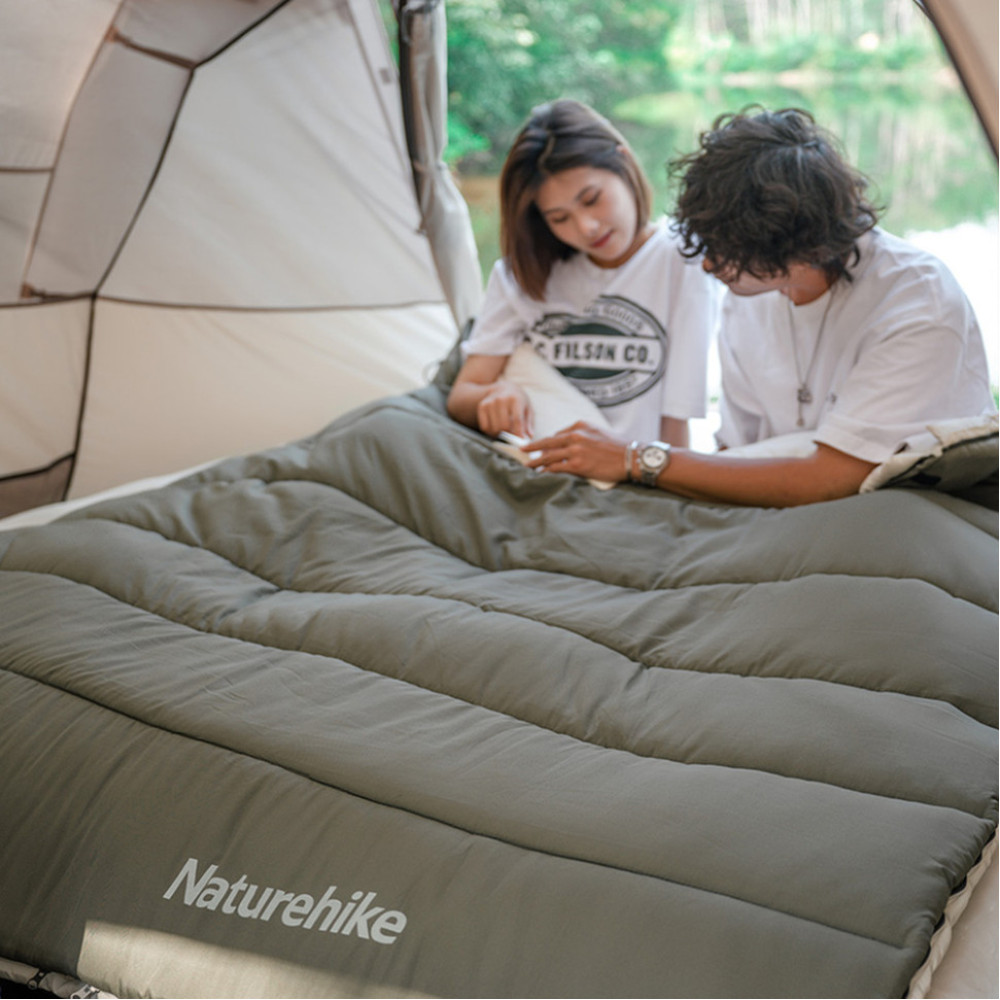 Спальник з капюшоном Naturehike LD250 CNK2300SD016, темно-зелений (6976023921797)